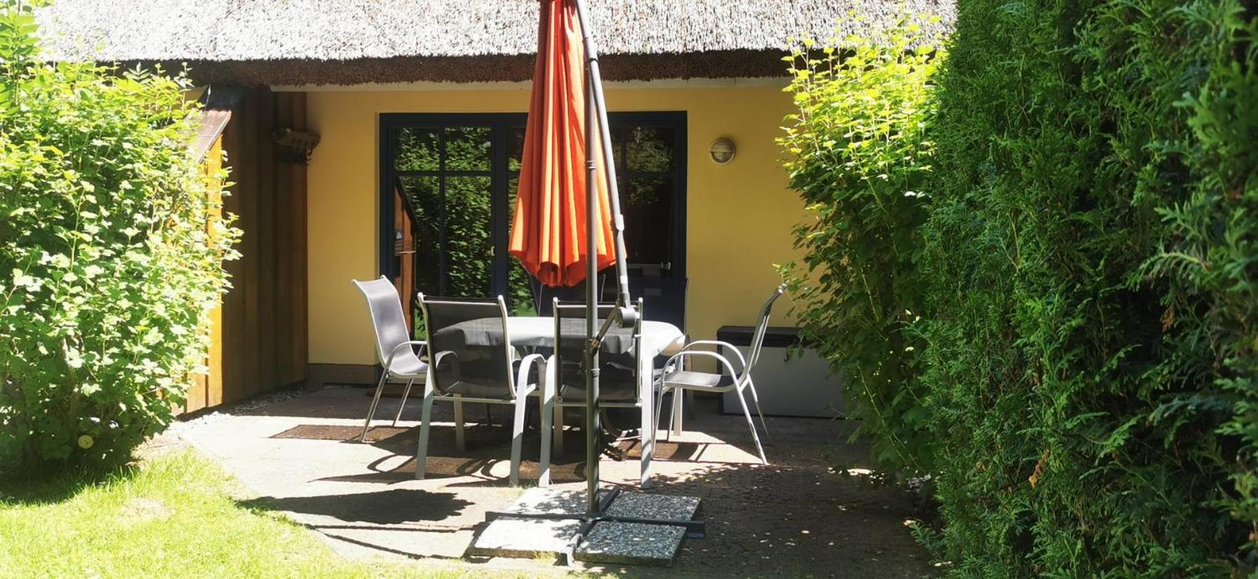 Reetdachhaus Holunder 2 Villa Puddemin Buitenkant foto